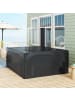 Outsunny Gartenmöbel Abdeckung in Schwarz 235L x 190B x 90H cm
