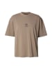 PEGADOR PEGADOR PEGADOR Fullam Oversized T-Shirts in washed dust brown