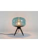 The Lumine Tischlampe 8095 in Blau / Schwarz – (B)29 x (H)35 x (T)29 cm