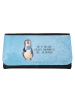 Mr. & Mrs. Panda Portemonnaie für Damen Pinguin Lolli mit Spruch in Eisblau