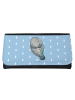 Mr. & Mrs. Panda Portemonnaie für Damen Seekuh Happy ohne Spruch in Blau Pastell