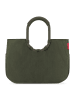 Shopper Tasche 46 cm cord dark matcha