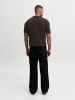 Jack & Jones Gestricktes Polo in Ganache