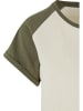 Urban Classics T-Shirts in whitesand/olive