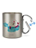 Mr. & Mrs. Panda Kaffeetasse Einhorn Verliebt ohne Spruch in Silber
