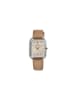 Seiko Damenuhr mit Lederarmband Beige, Modell: SWR089P1