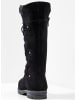 sheego Weitschaftstiefel in schwarz