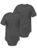 Normani Outdoor Sports 2x Baby Merino Kurzarm Body in Anthrazit