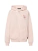 PEGADOR Sweatjacke Nadia in aprikot - 0001