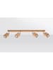 Nice Lamps Deckenleuchte SONA 4 Eiche holz (L)80cm (B)5cm (H)20cm