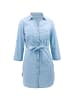 Aiki Keylook Blusenkleid Bloutfit in hellblau