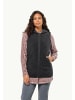 Jack Wolfskin Fleeceweste in schwarz