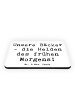 Mr. & Mrs. Panda Magnet Spruch Bäcker Helden mit Spruch in Weiß