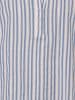 Marie Lund Bluse in blau weiß