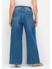 sheego Weite Jeans in blue Denim