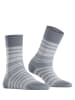 Falke Socken Sensitive Sunset Stripe in Blue smog