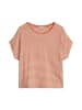 Marc O'Polo Gestreiftes T-Shirt regular in Medium Orange
