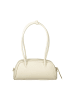 COCCINELLE Weiß Lila Leder Damen Handtasche