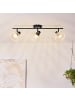 Brilliant Spotrohr, 3-flammig Norah 22x71x15 cm in schwarz/natur
