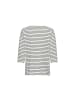 Camel Active Langarmshirt in night blue stripes