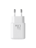 Wisam Netzladegerät mit 2x USB-C Anschlüssen 20W PD / QC 3.0 Schnellladegerät Weiß