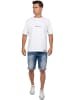 Cipo & Baxx Herren Regular Fit Shorts Stonewashed in Blue