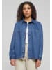 Urban Classics Urban Classics Damen Ladies Oversized Denim Shirt in mid indigo washed