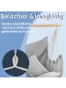 SONGMICS Hängesessel Sognia in Grau - (B)125 x (H)135 x (T)148 cm