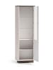 Feldmann-Wohnen Vitrine Vilavio Kaschmir Windmill Eiche dunkel 65 / 40 / 200cm
