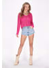 IZIA Women Sweater in fuchsia