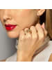 Luxenter Ring Qianvi mit 18 Karat  verstellbar Gelbgold-Qianvi multicolored