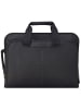 Delsey Arche Aktentasche RFID Schutz 42 cm Laptopfach in schwarz