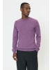 Matinique Strickpullover Margrate Gerade Passform in Purple Passion Melange