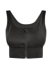 IZIA Damen Crop-Top in Schwarz