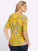 Heine Kurzarmshirt in sonnengelb-limone-bedruckt
