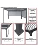 MCW Alu Pergola L41 mit 2x Seitenwand, Weiß