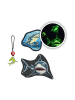 Step by Step Ranzen-Zubehör-Set MAGIC MAGS in Shark Dexter