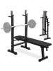 tectake Trainingsbank mit Langhantelablage