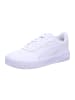Puma Damen- Schnürschuhe Carina 2.0,PUMA WHITE-PUMA WHITE-PU in Weiß