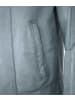 Milestone Lederjacke Lammnappa in Jeansblau