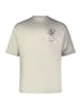 SikSilk T-Shirt Logo in Ecru