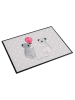 Mr. & Mrs. Panda Schreibunterlage Koala Luftballon ohne Spruch in Grau Pastell