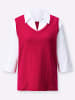WITT WEIDEN Shirt 2 in 1 in rot