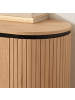 CALICOSY Sideboard MALAGA in Helles Holz - (W) 120  x (H) 72  x (L) 40  cm