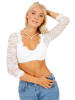 KRÜGER Dirndlbluse in Beige