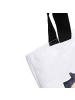 Mr. & Mrs. Panda Tote Bag Pinguin Liebe ohne Spruch in Weiß
