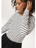 Aniston CASUAL Maxikleid in schwarz-weiß