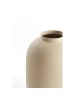 Luqaza Vase Jula - Beige - 21.5x21.5x31cm