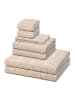 Ross 2 X Wasch- 2 X Gäste- 2 X Dusch- 2 X Handtuch im Set Sensual Skin Zopf in Natur
