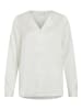 Vila Langarmbluse in Snow White